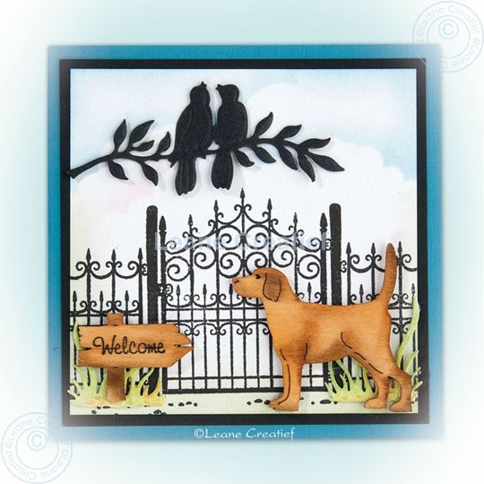 Bild von Combi stamp Garden gate