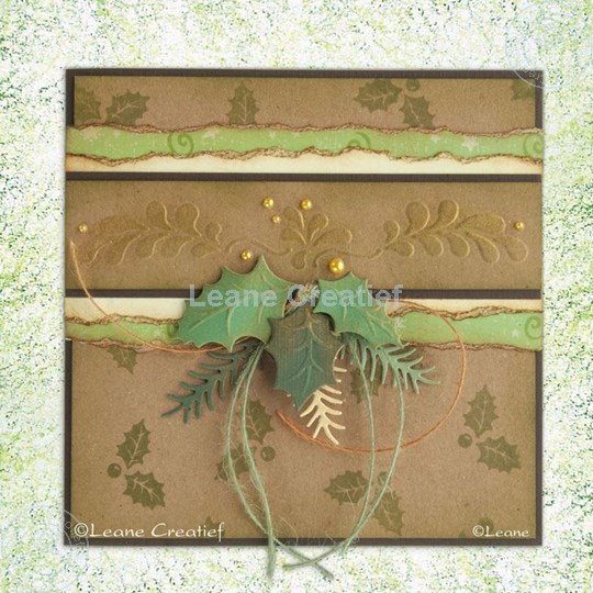 Bild von Embossing folder border autumn