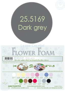Picture of Flower foam A4 sheet dark grey