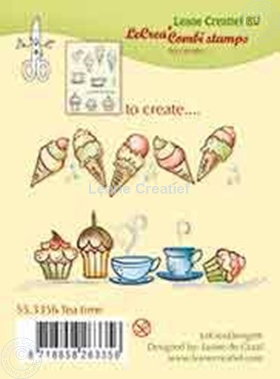 Bild von Combi stamp Tea time