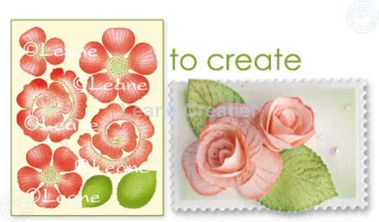 Image sur Clear stamp 3D flower Rose