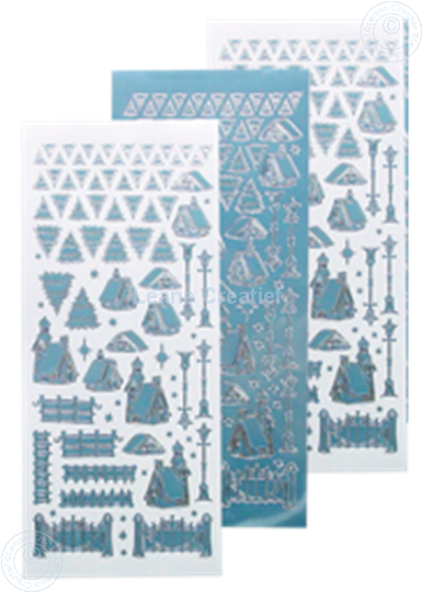 Bild von Winter scenery sticker #40 mirror ice