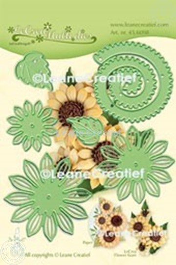 Image sur Lea’bilitie® Multi die 019 Fleur de Soleil 3D  matrice pour découper & gaufrage