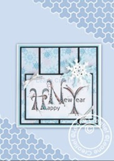 Bild von Doodle stamp Happy New Year