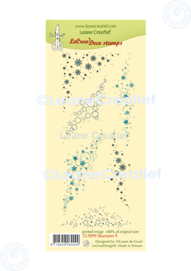 Picture of LeCreaDesign® deco clear stamp Structures 9.