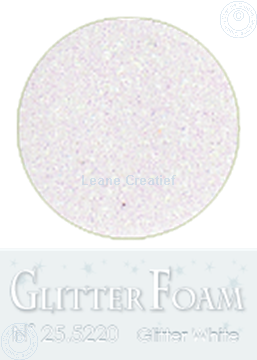 Picture of Glitter Foam A4 sheet White