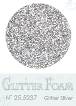 Image de Glitter Foam A4 sheet Silver