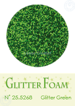 Image de Glitter Foam A4 sheet Green