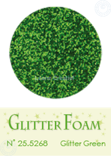 Image sur Glitter Foam A4 sheet Green