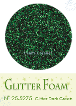 Image de Glitter Foam A4 sheet Dark green