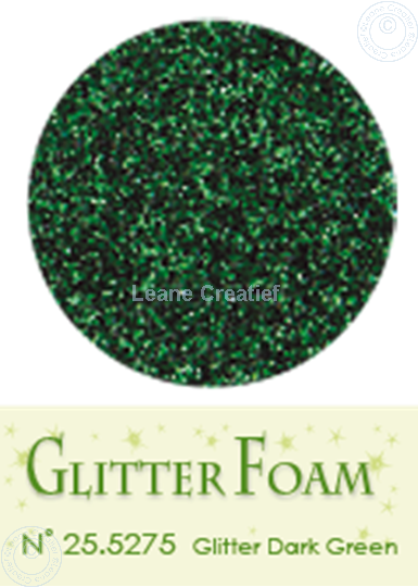 Image sur Glitter Foam A4 sheet Dark green