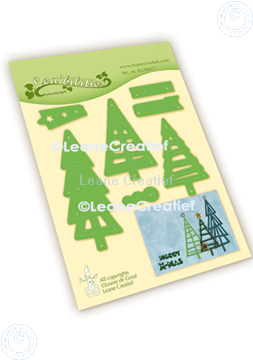 Picture of Lea’bilitie® Christmas Tree modern cut and embossing die